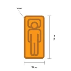 Nomad Si Mat Dreamzone Premium Duo -Kampeerhal Roden nomad dreamzone premium duo 10.0 slaapmat afmetingen