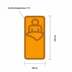 Outwell Campion Duvet Deken -Kampeerhal Roden outwell campion duvet deken slaapzak synthetisch 3