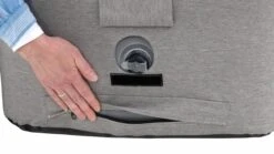 Outwell Point Lake Opblaasbare Voetensteun -Kampeerhal Roden outwell point lake inflatable ottoman 3