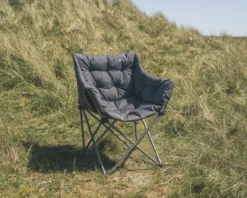 Outwell Vouwstoel Sardis Lake Chair -Kampeerhal Roden outwell sardis lake stoel grijs 4