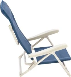Outwell Strandstoel Seaford Ocean Blue -Kampeerhal Roden outwell strandstoel seaford inklapbaar oceaanblauw 3