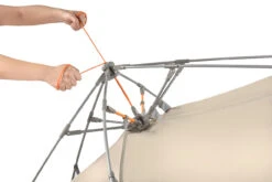 Terra Nation Strandtent Reka Kohu Plus RPET - Sand -Kampeerhal Roden rekakohuplus rpet opening