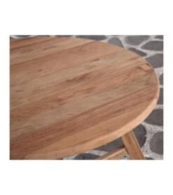 Sens-Line Woody Teak SideTafel 80Cm Fsc -Kampeerhal Roden sens line houten tuintafel woody