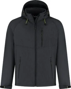 Kjelvik Softshell Andy Heren -Kampeerhal Roden softshell andy heren black