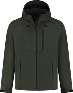 Kjelvik Softshell Andy Heren -Kampeerhal Roden softshell andy heren green