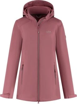 Kjelvik Softshell Kyra Dames -Kampeerhal Roden softshell kyra dames pink
