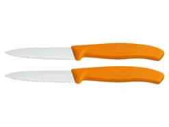Victorinox Swiss Classic Gekartelde Schilmesjes 2 Stuks