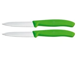 Victorinox Swiss Classic Schilmesje Set 2 Stuks -Kampeerhal Roden victorinox swiss classic schilmesjes set groen