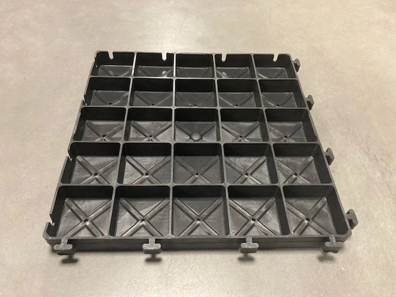 Vloertegel 50X50 CM Zwart 4 Vloertegel 50X50 CM Zwart - Afbeelding 2